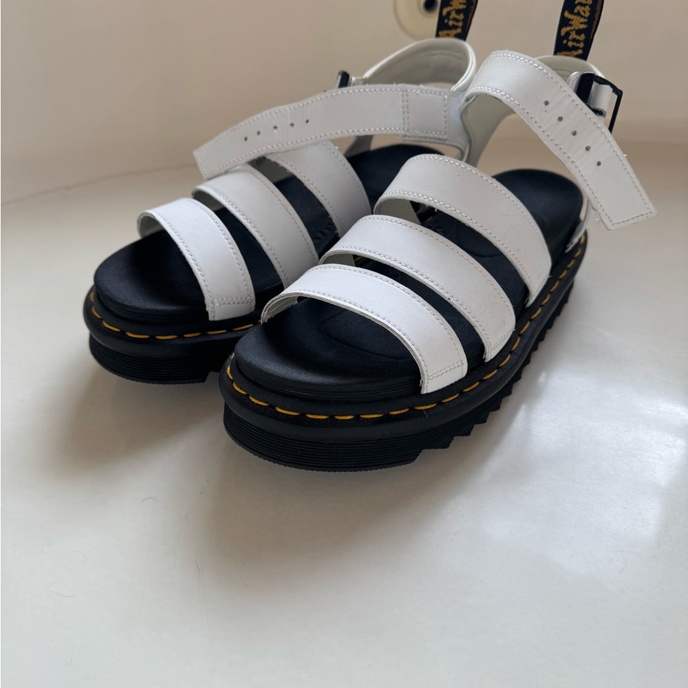 COPY - Dr. Martens Blaire Hydro Leather Strap Sandals